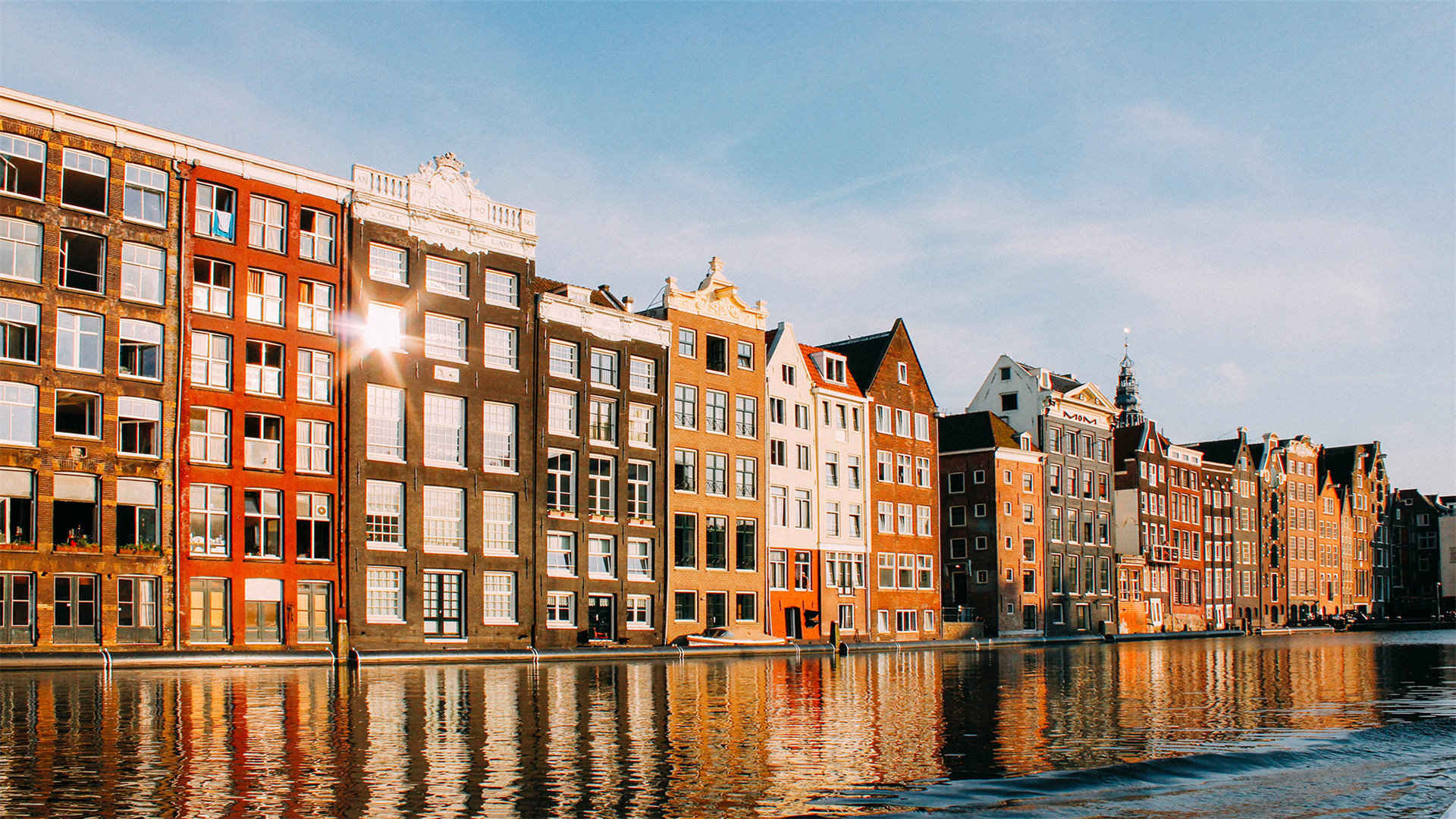 荷兰清晰的城市建筑图片-