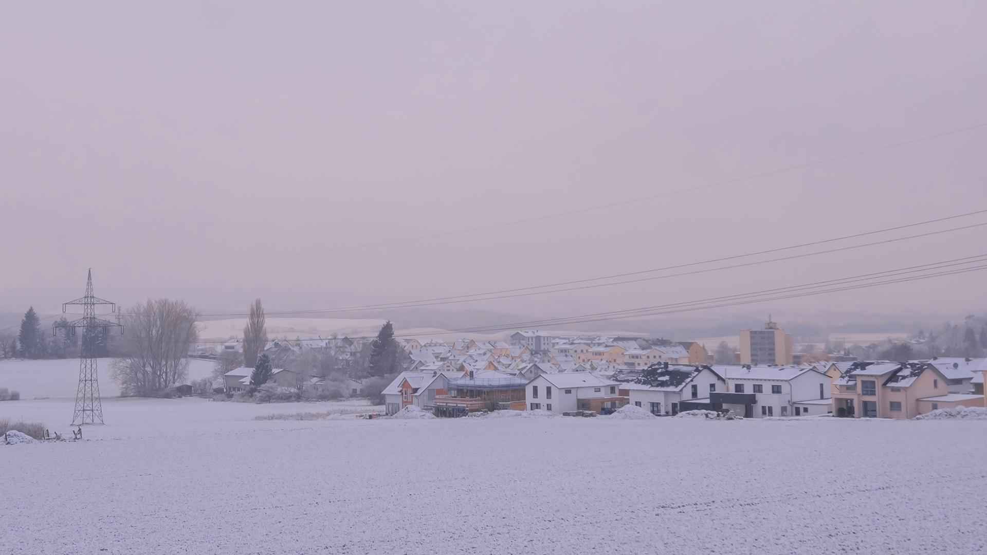 北欧非常漂亮的雪景照片-