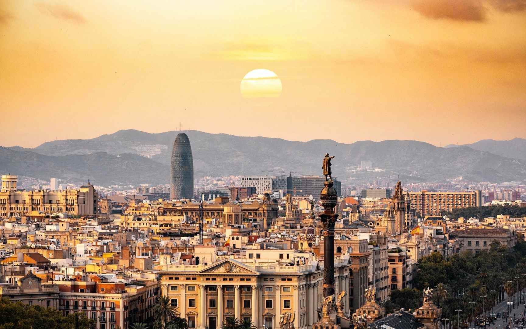 西班牙经典历史建筑风光风景电脑壁纸