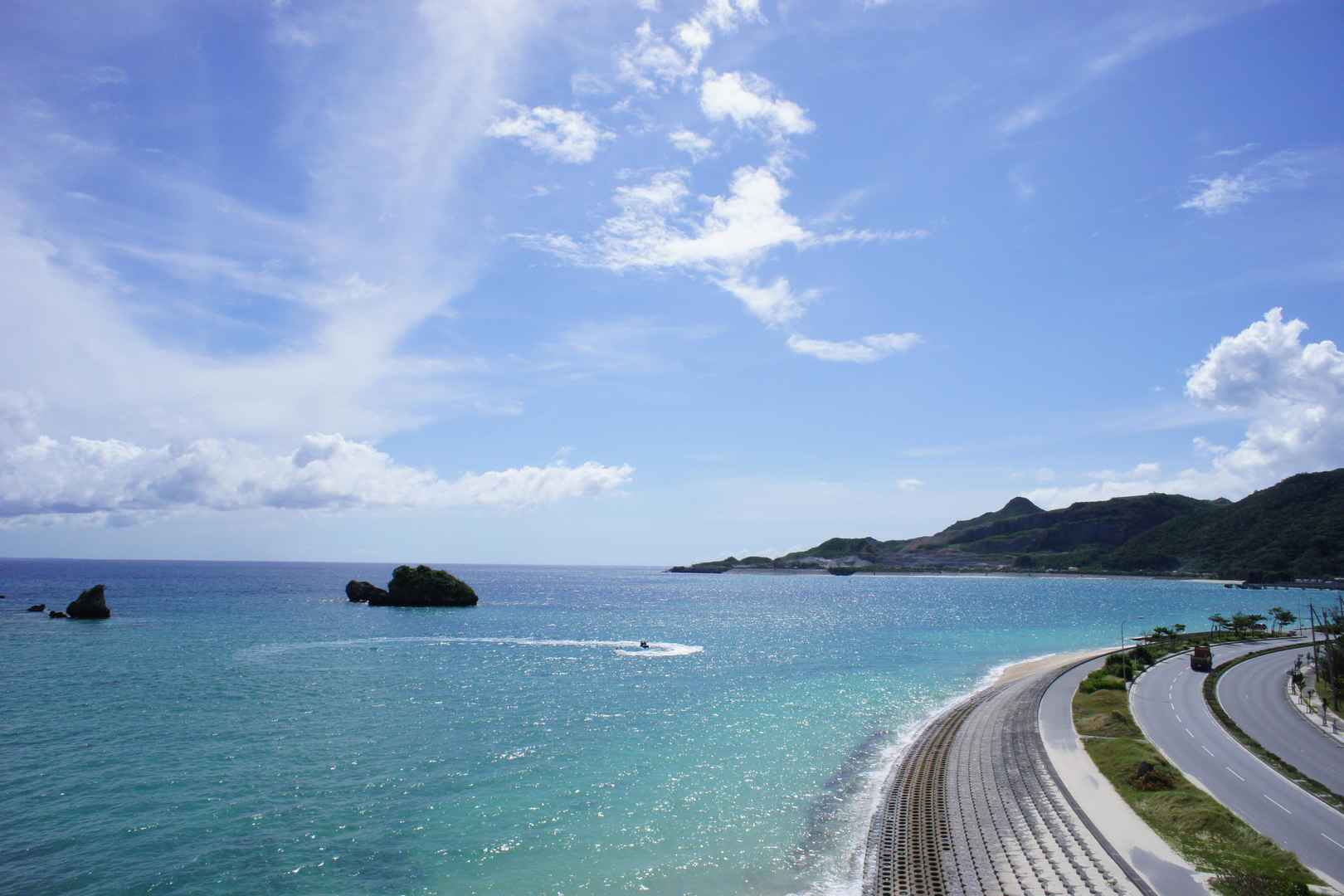 日本冲绳岛最美自然景色电脑壁纸