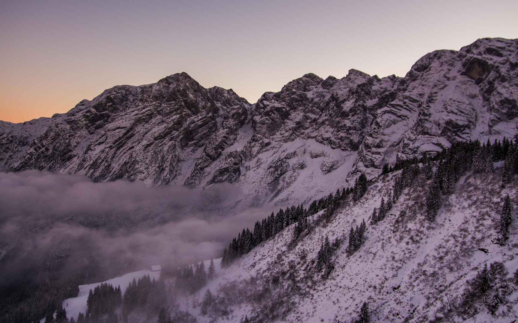 最美的雪山风景电脑壁纸