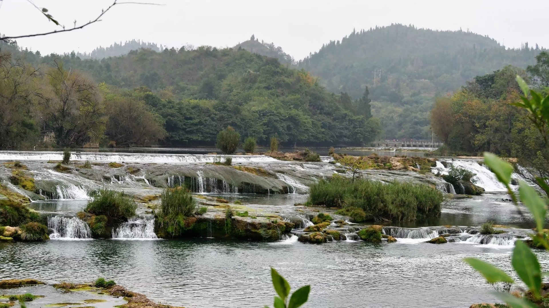 贵州陡坡塘瀑布最好看的真实风景图片-