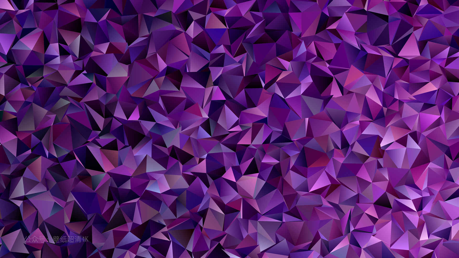 紫色 低多边形 背景壁纸