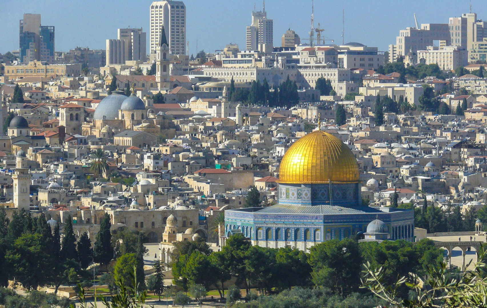 耶路撒冷圆顶清真寺壁纸-