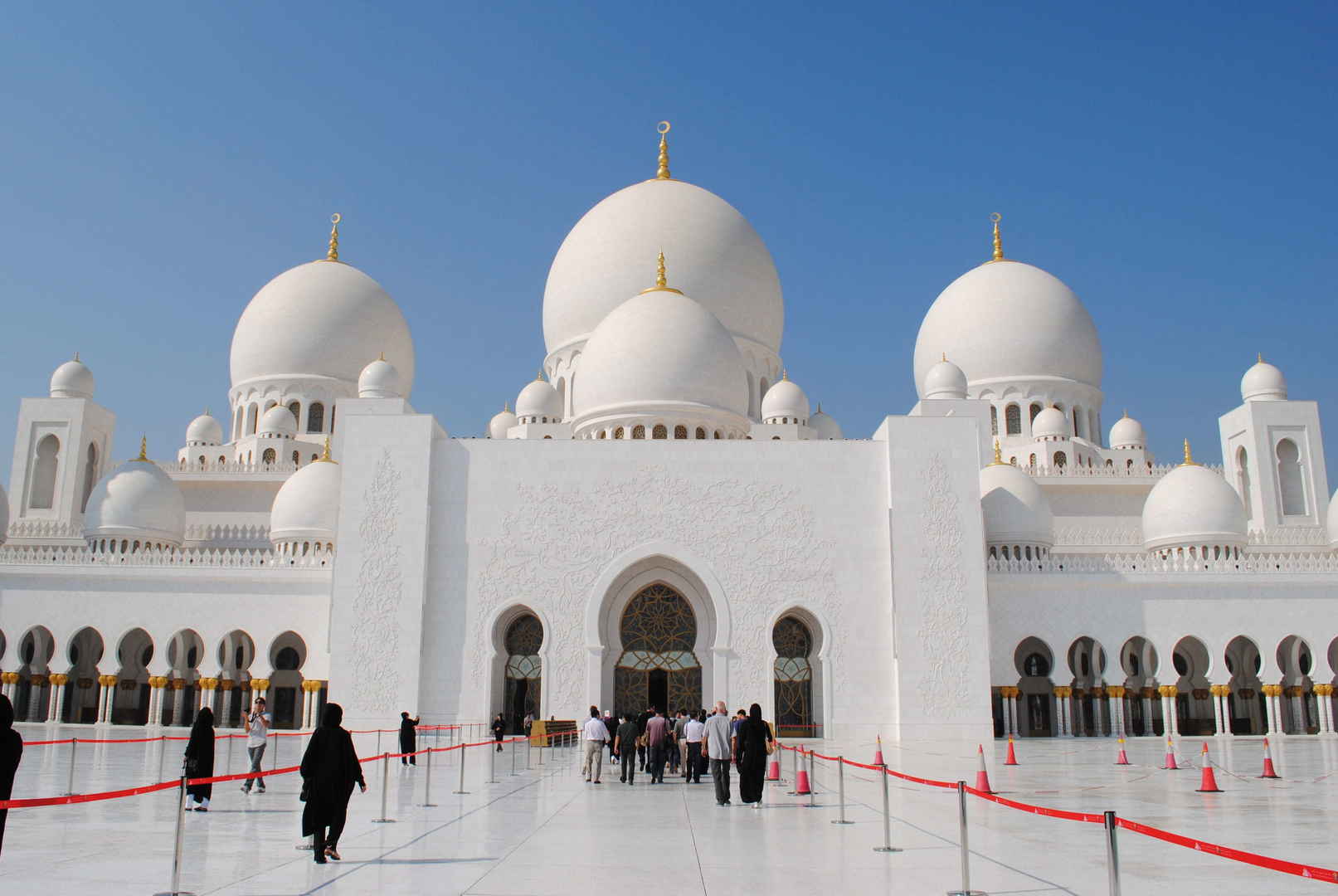 阿联酋阿布扎比大清真寺图片