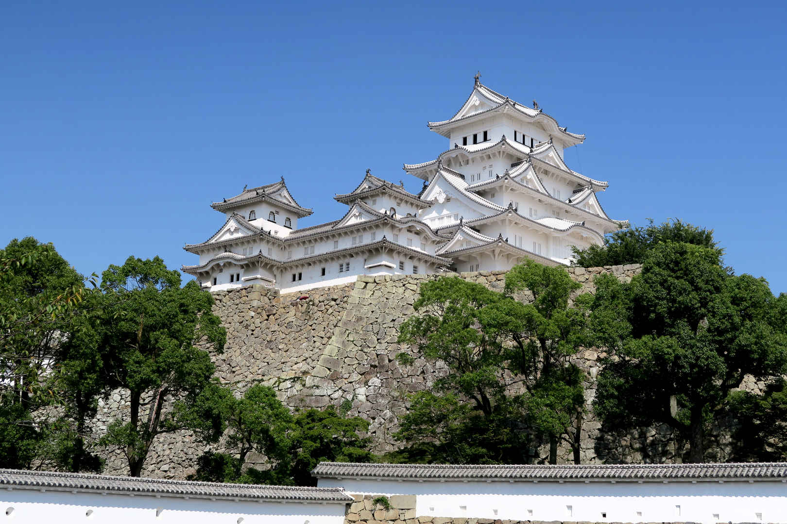 日本兵库县姬路城堡图片-