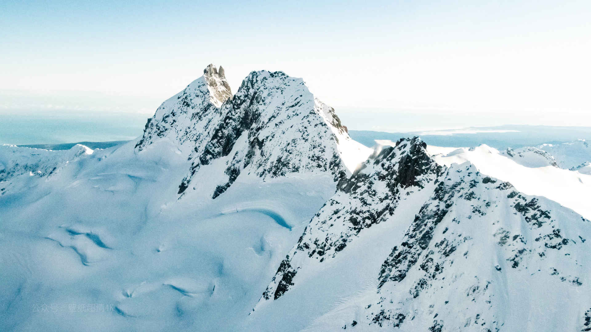 最美雪山高清图片