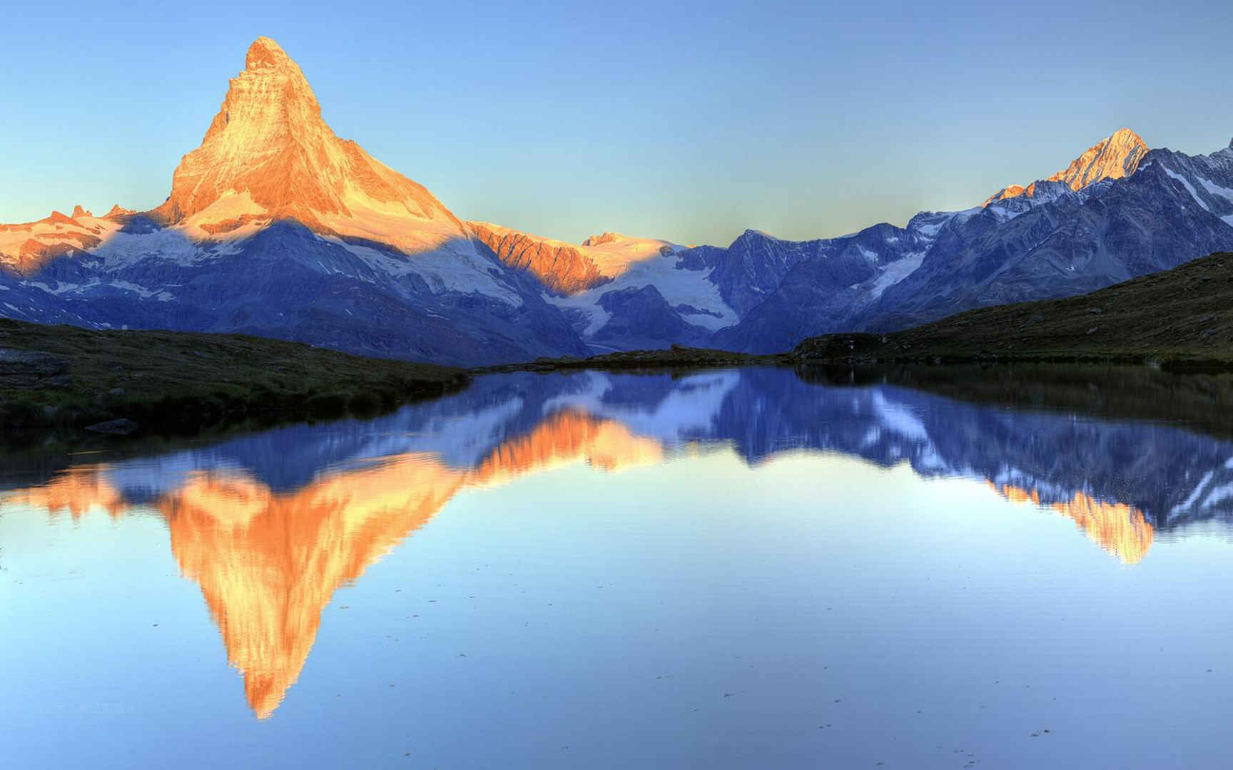 欧洲美丽自然山脉风景电脑壁纸