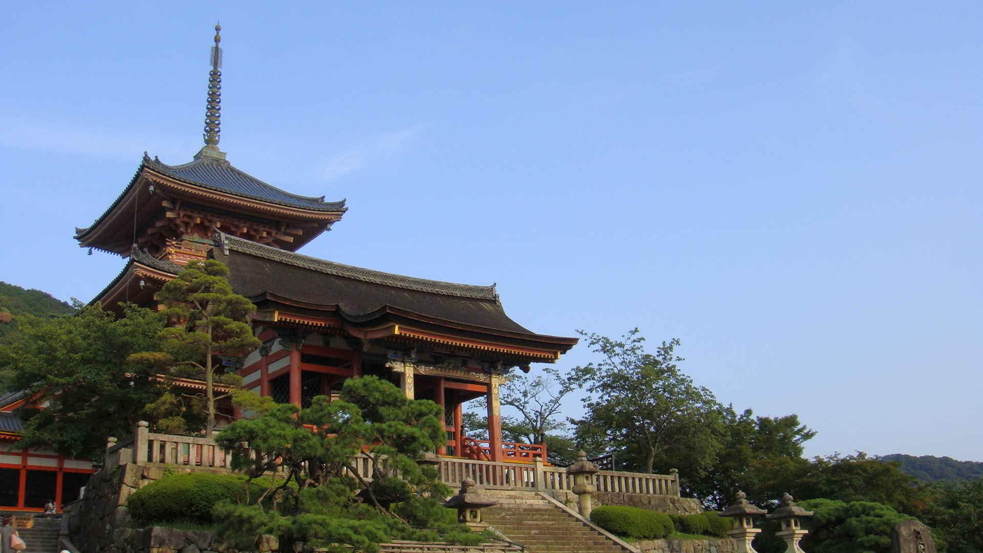 世界文化遗产日本金阁寺风景图片壁纸-