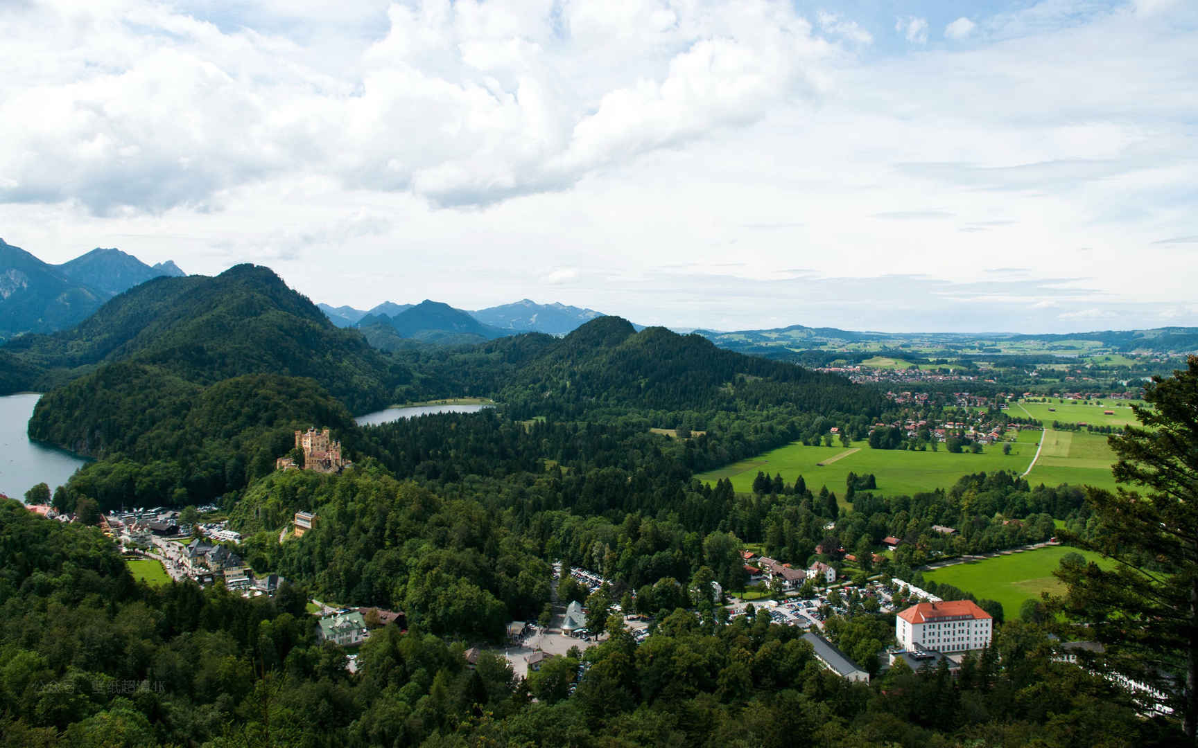 德国最古老传统的州巴伐利亚州风景壁纸-