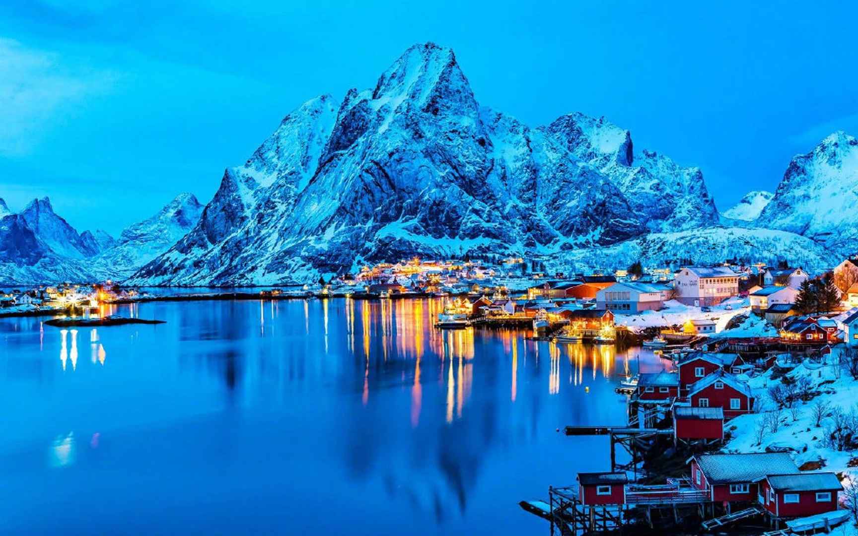 挪威风景壁纸-