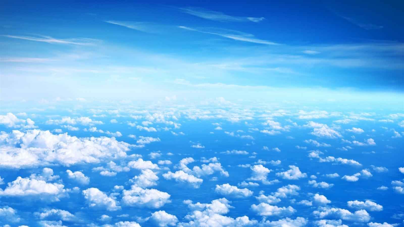 超美的云上风景，高空的云层壁纸图片合集推荐-
