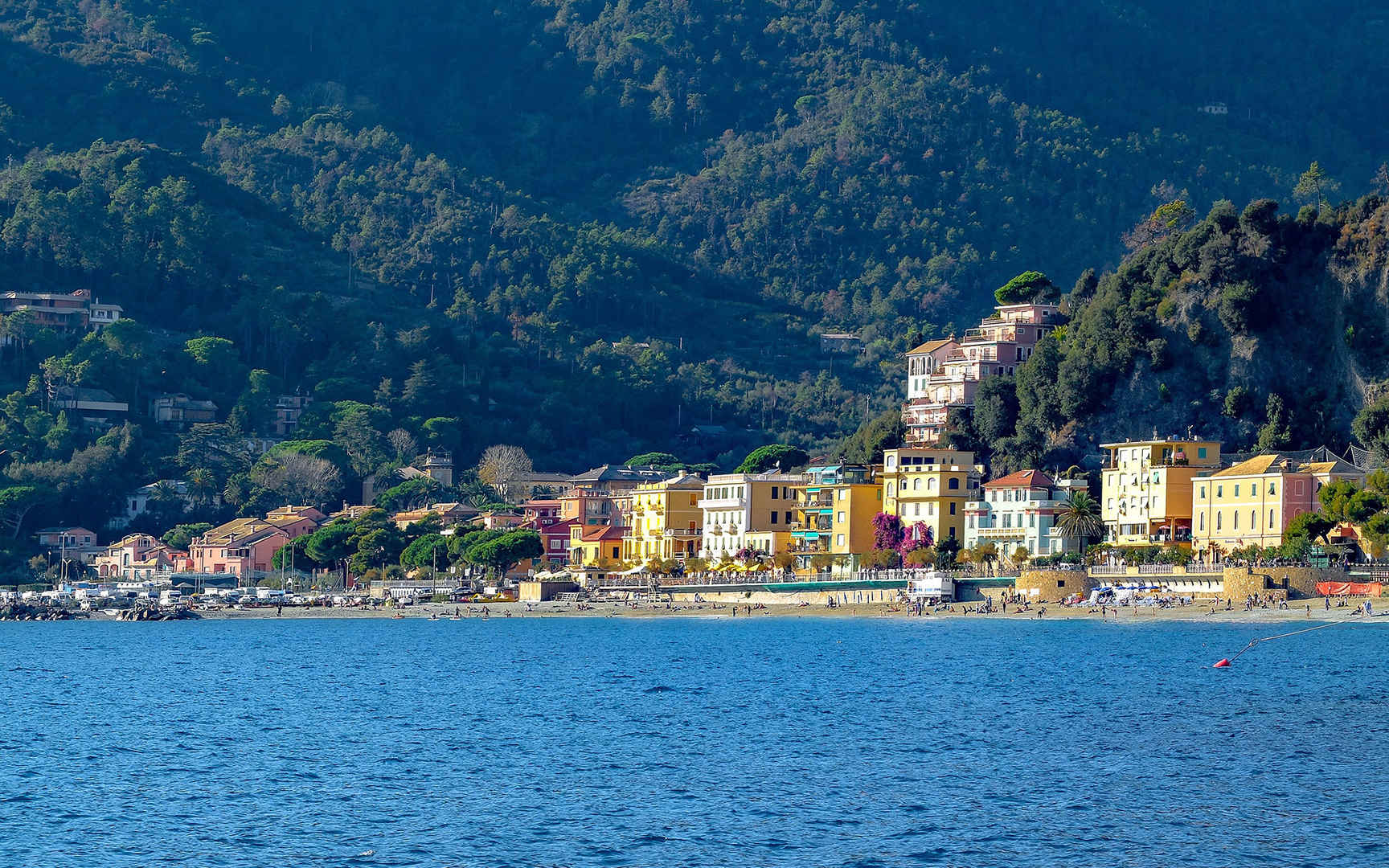 意大利五渔村建筑景色壁纸