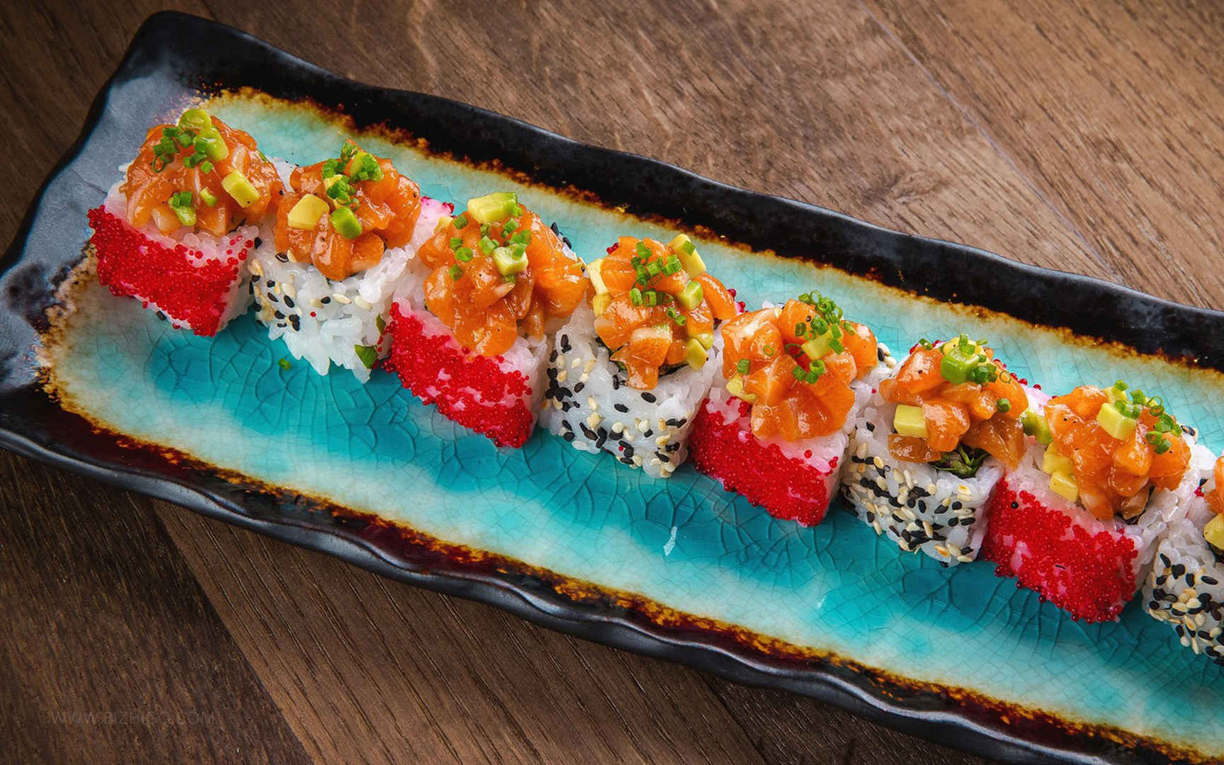 美味的日本寿司高清桌面壁纸图片