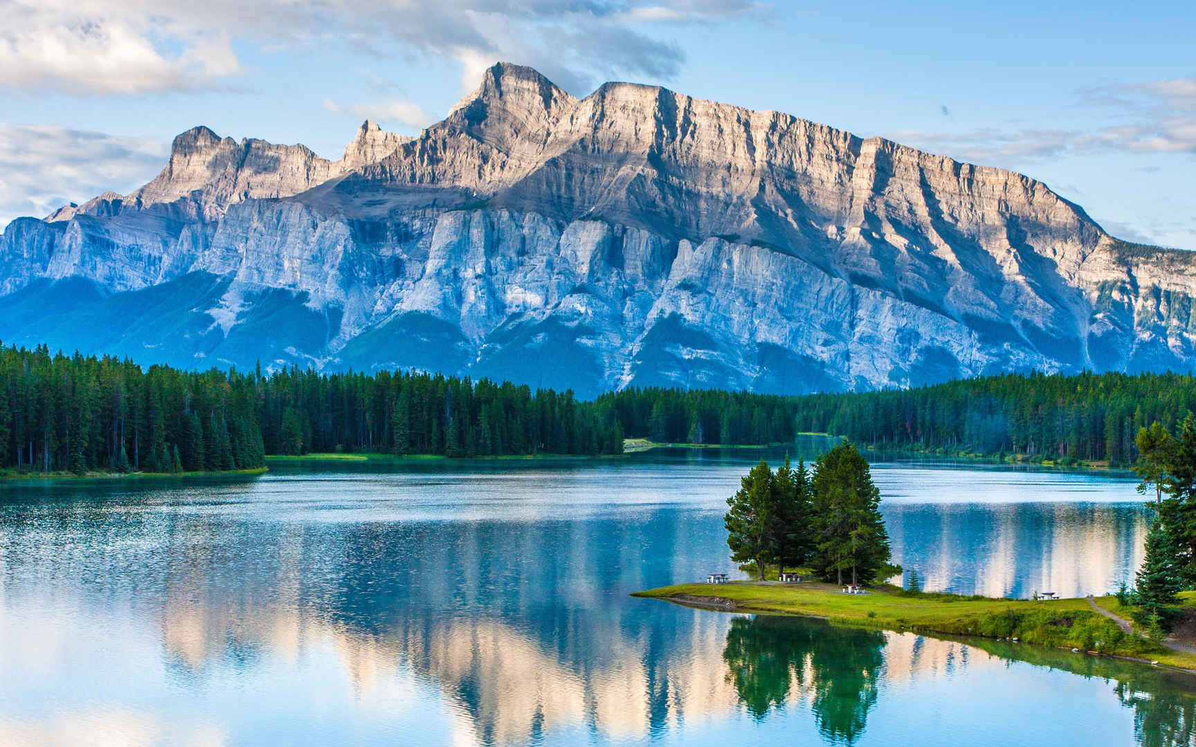 加拿大班夫国家公园唯美风景壁纸-