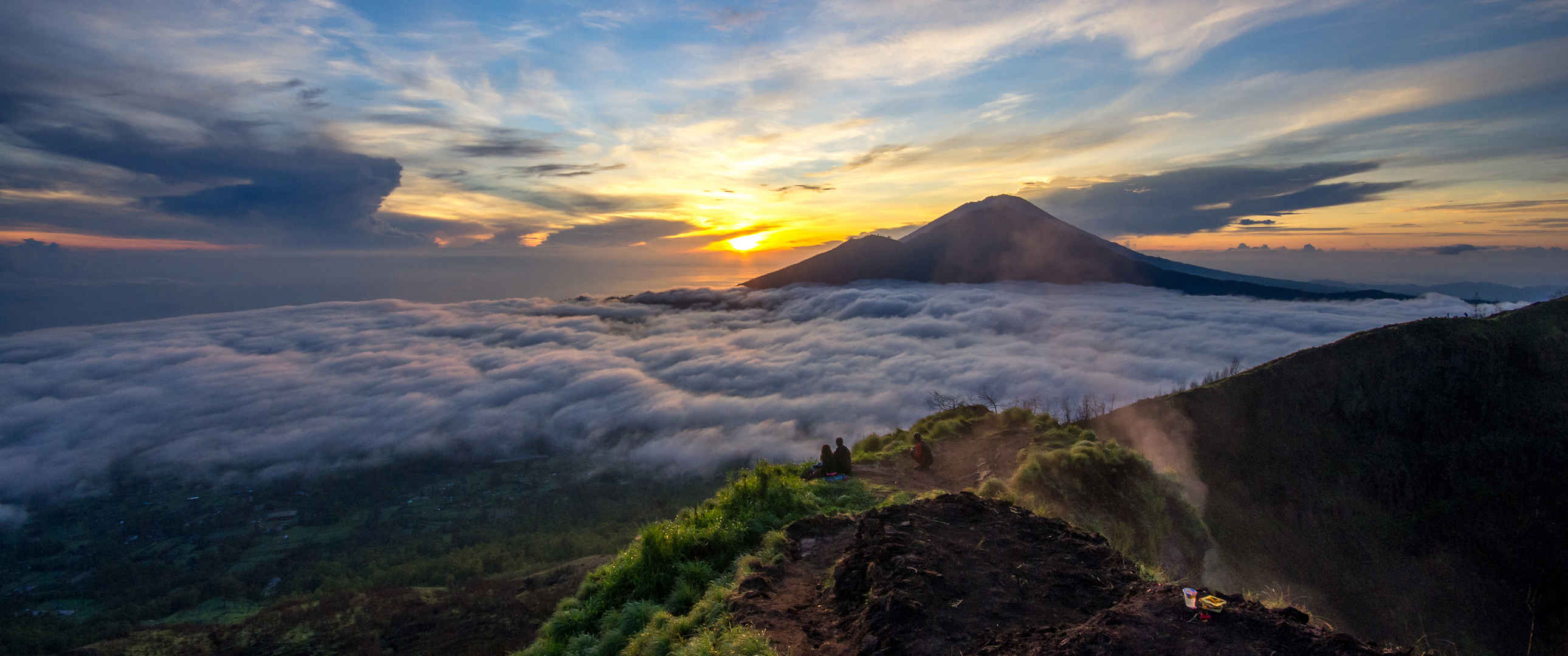 印度尼西亚巴吞尔火山