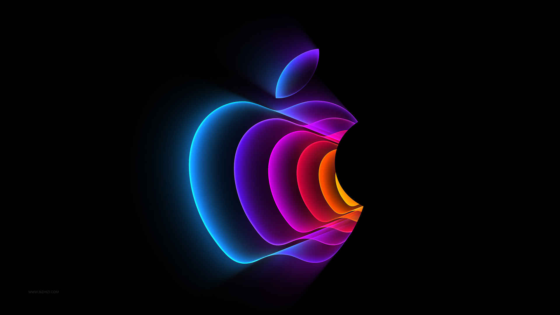 苹果logo演变素材