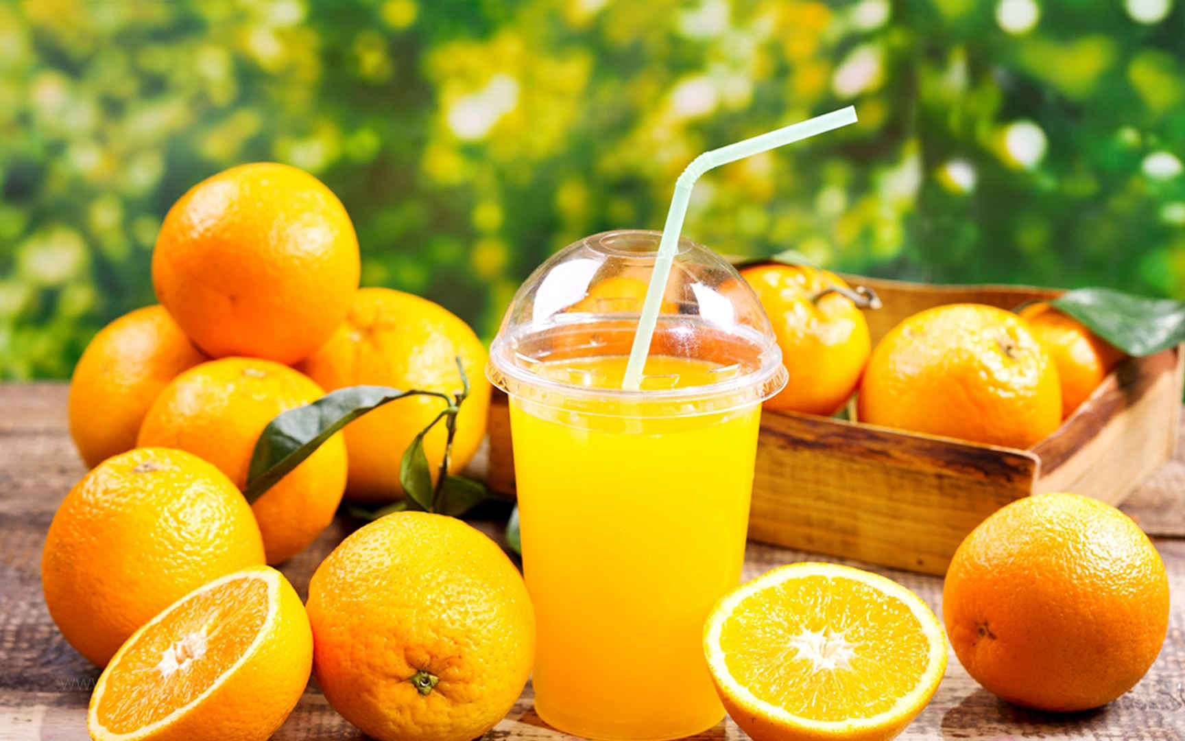 酸酸甜甜的橙汁-