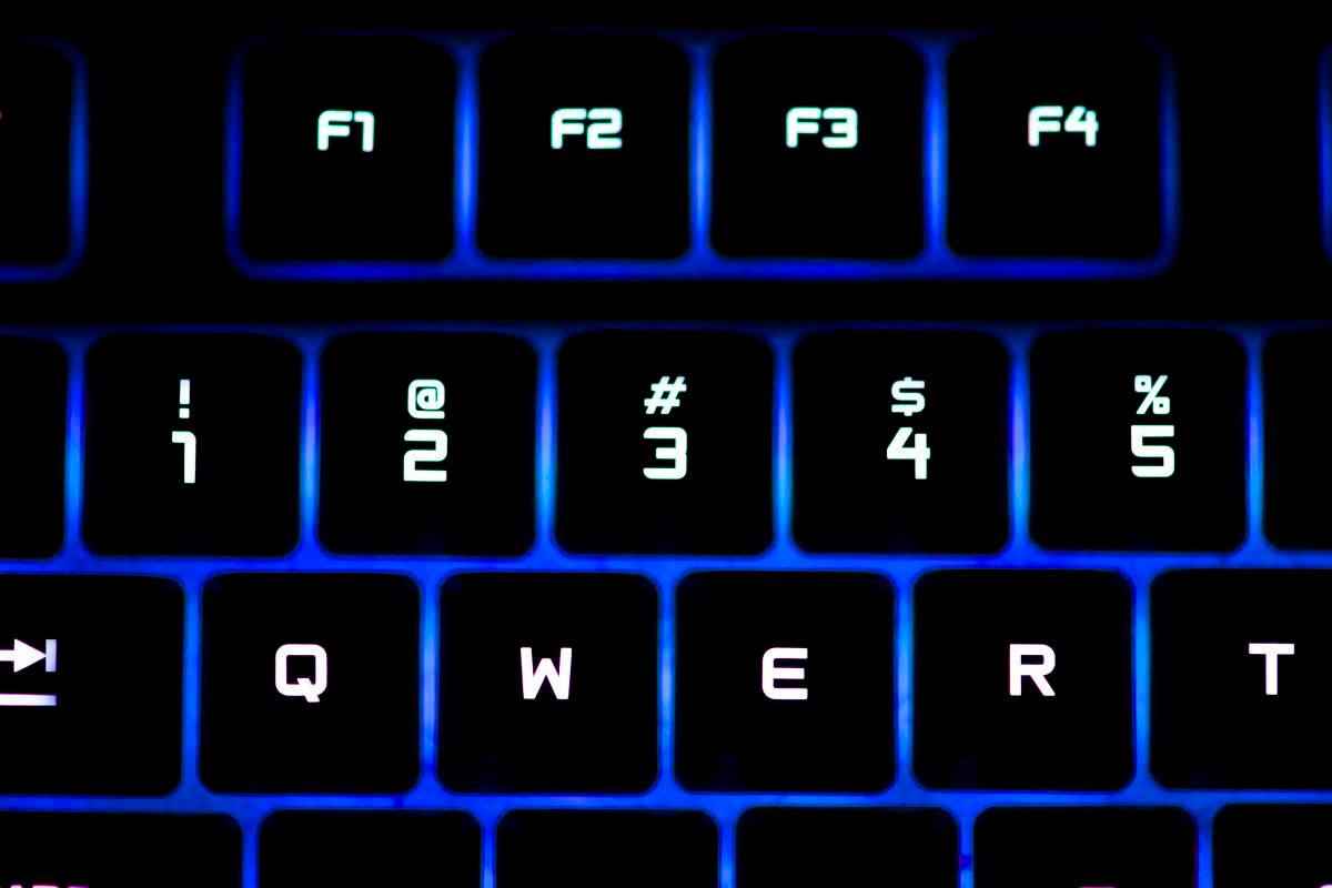 键盘上的字母按键摄影个性桌面壁纸-