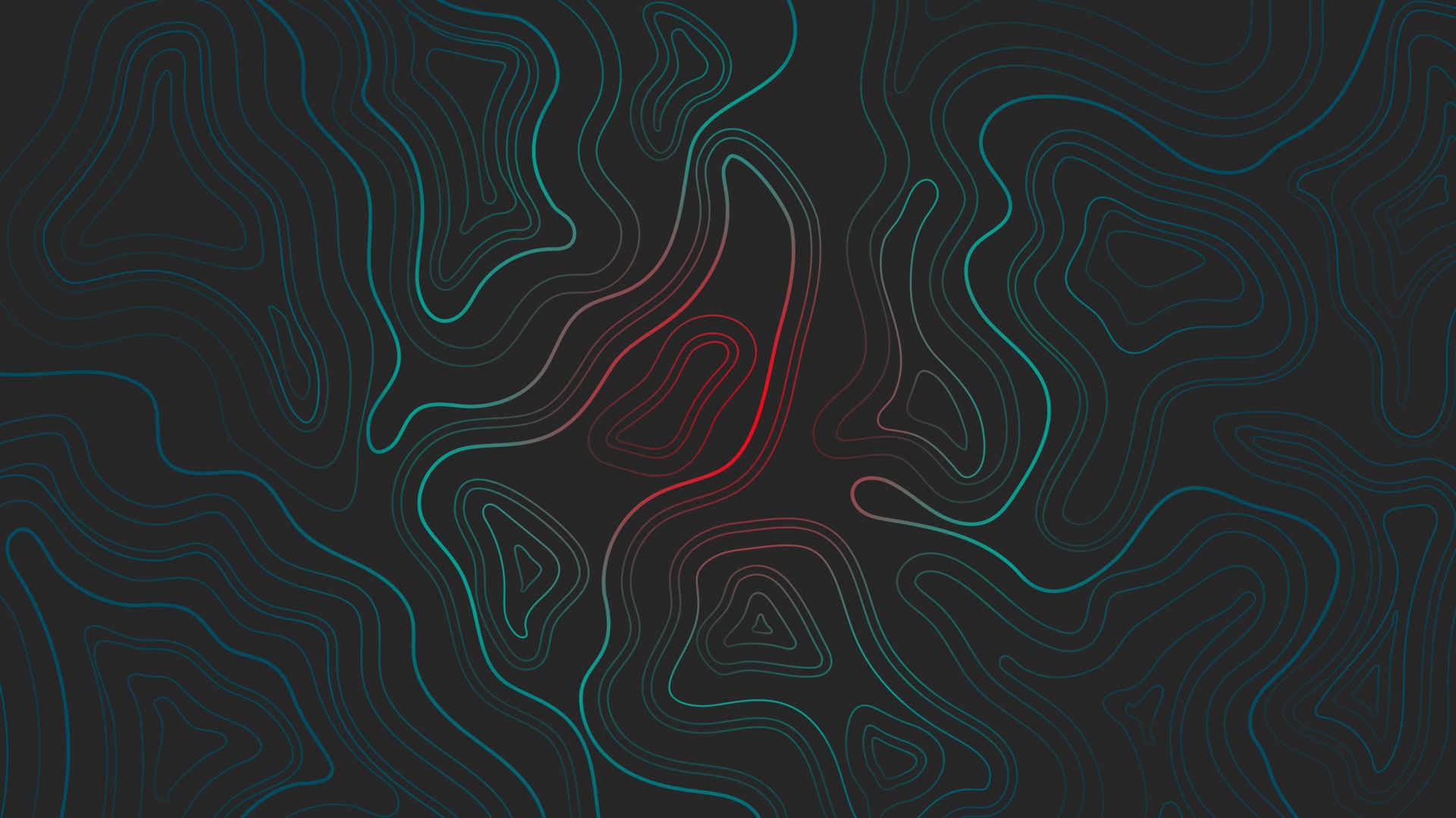 地势抽象线条电脑壁纸