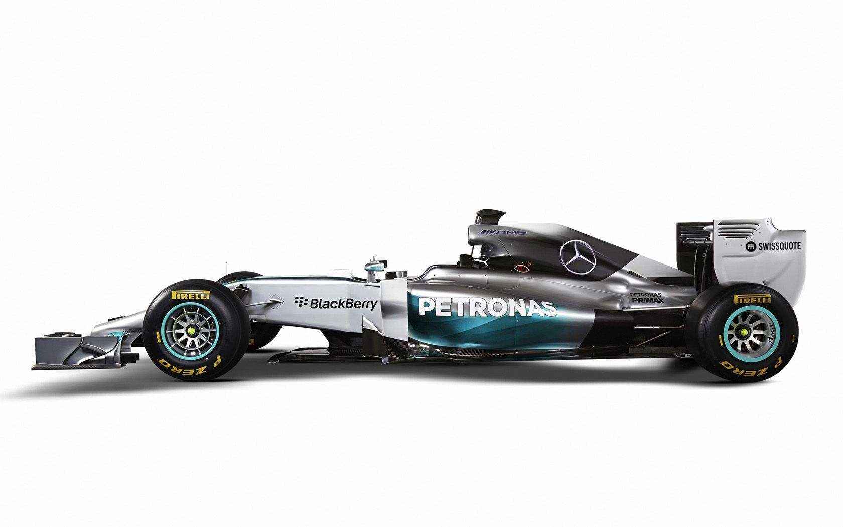 灰色涂装奔驰最新款的F1赛道清障，领航GTR跑车套图1