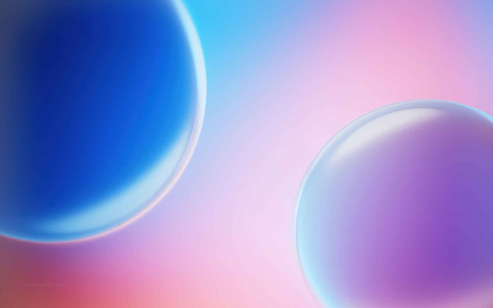 微软Surface-Duo-2-彩色-渐变-气泡壁纸-