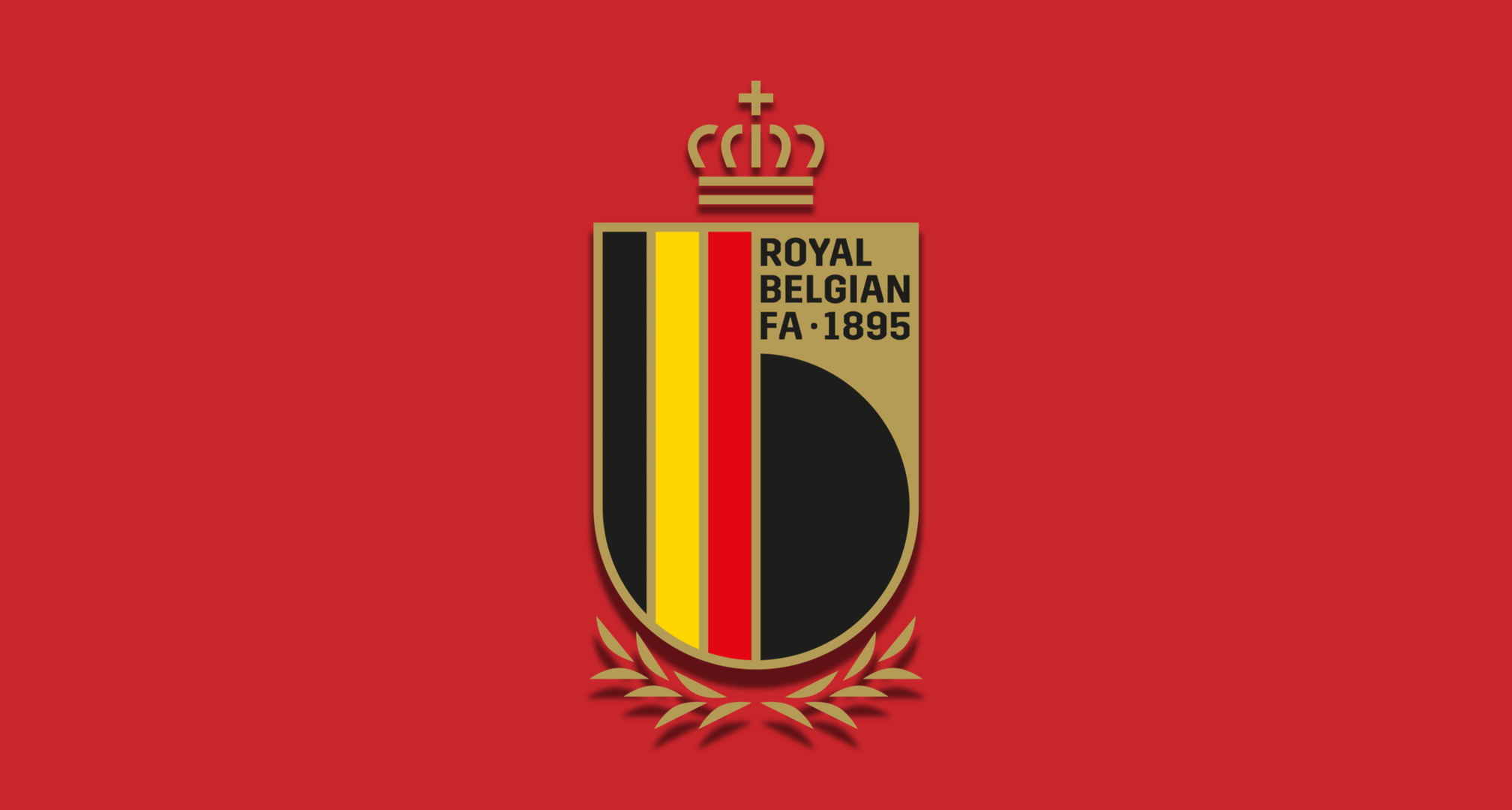 足球比利时国家队logo