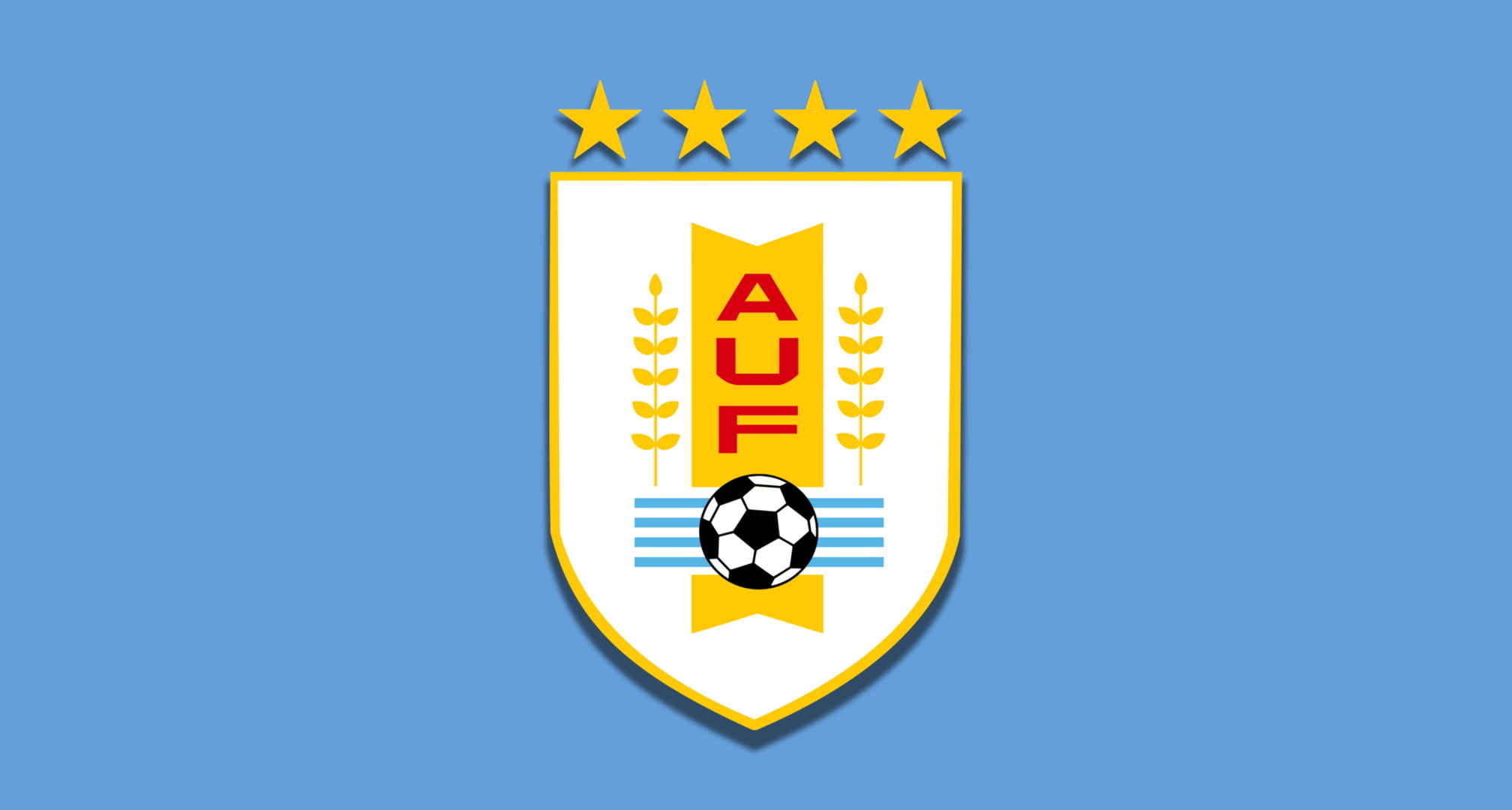 足球乌拉圭国家队logo