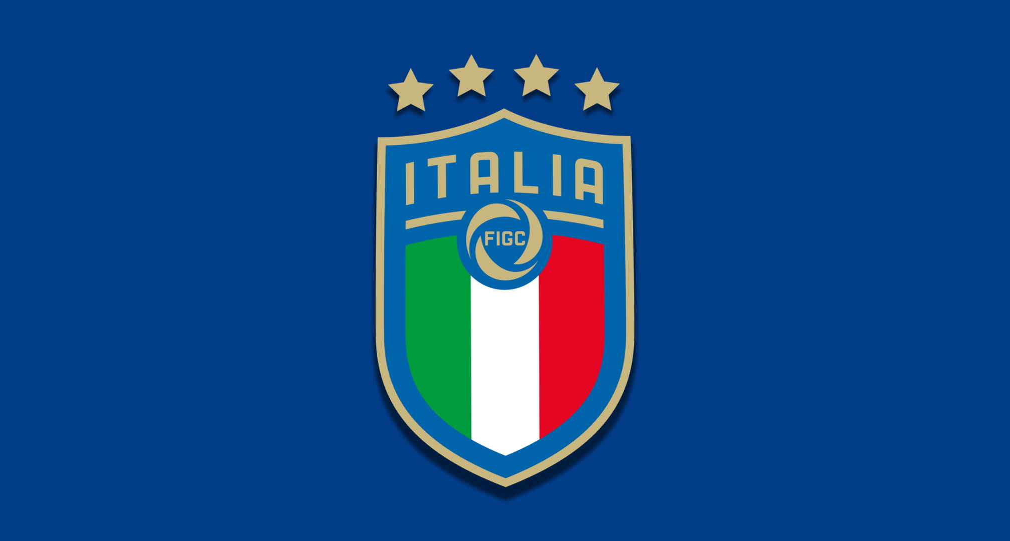 足球意大利国家队logo
