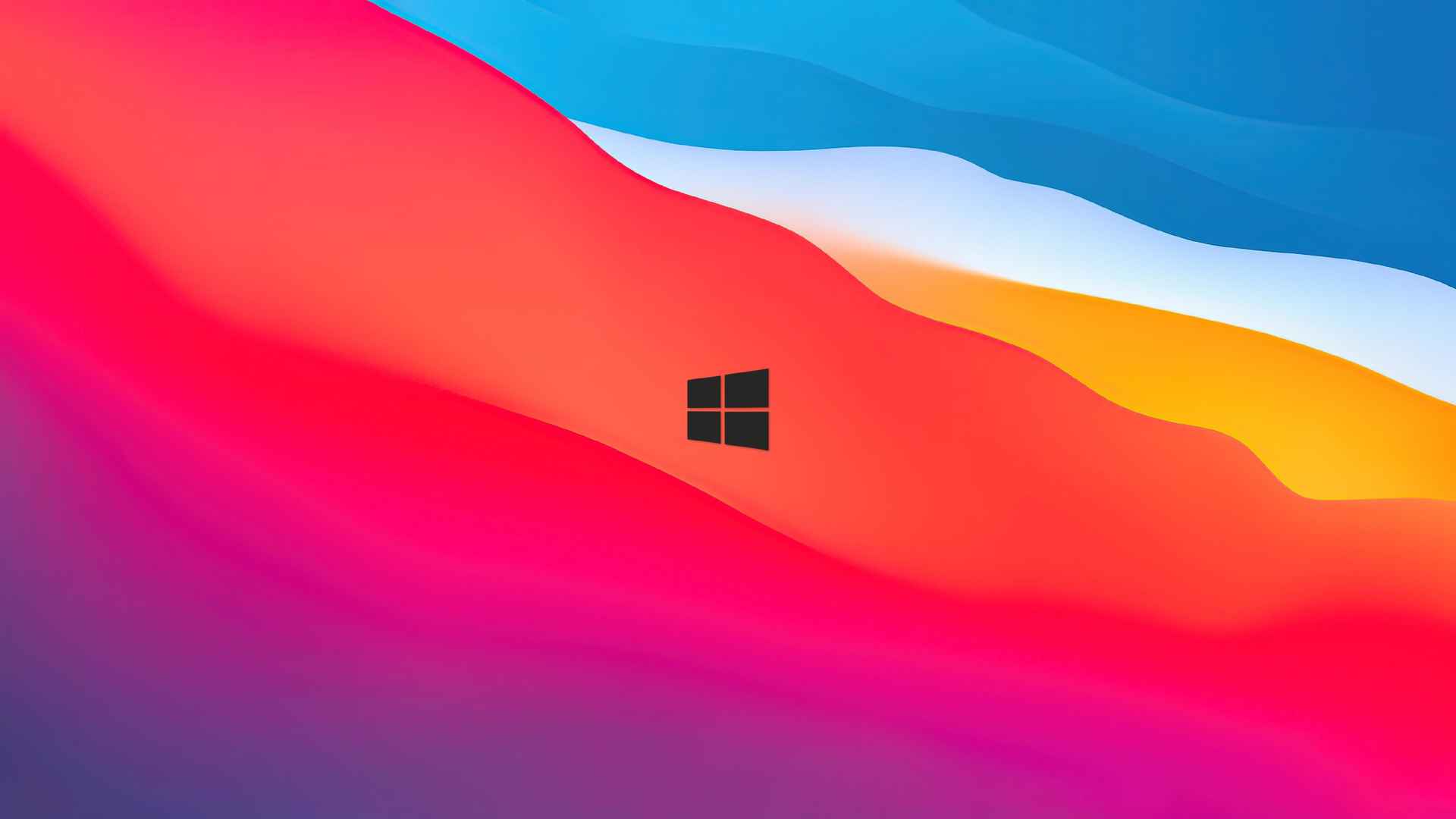 桌面Windows 10炫彩背景