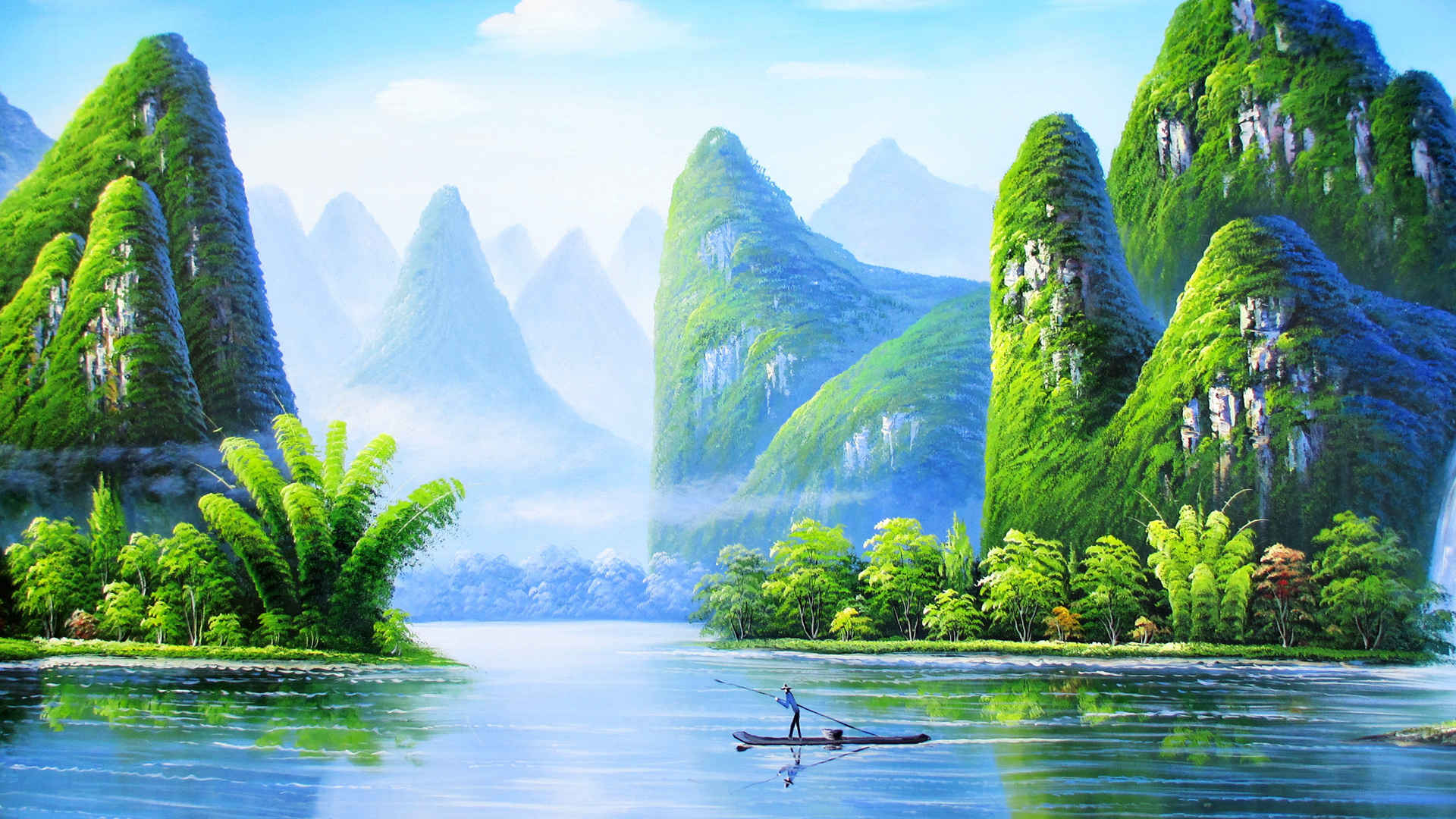 桂林最美的山水风景图片-