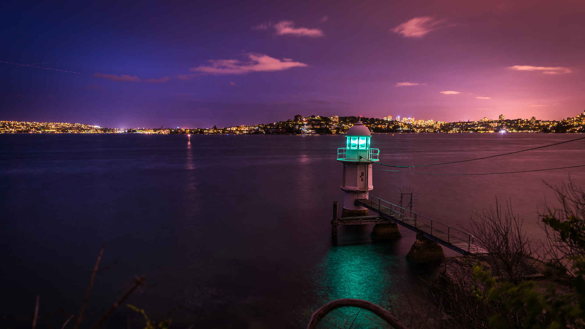 澳大利亚悉尼码头夜景