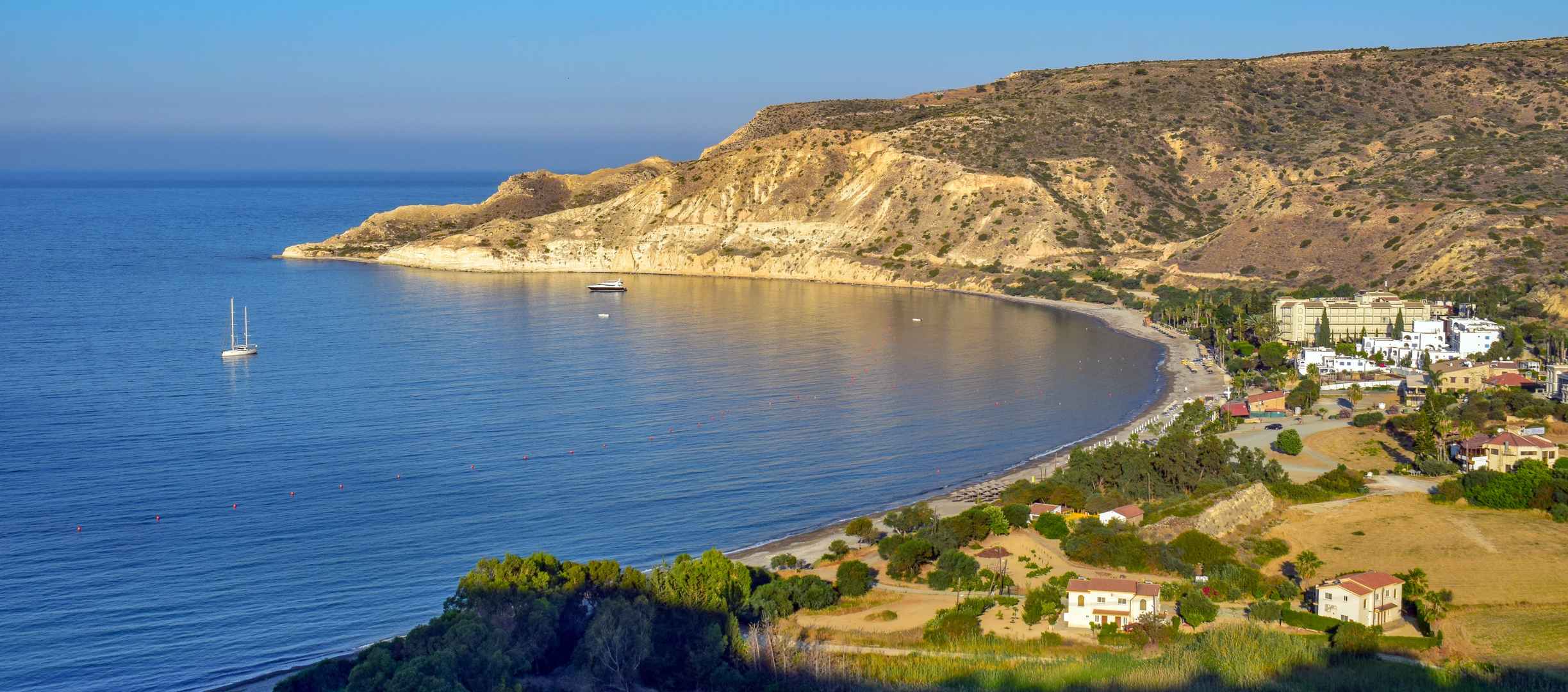 塞浦路斯皮苏里湾大海湾