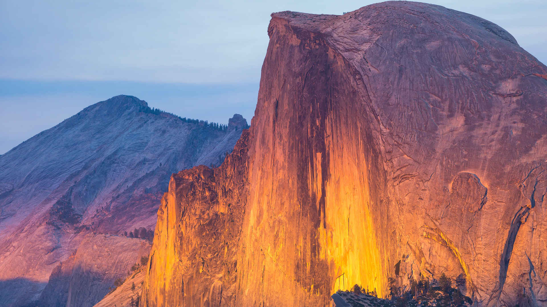 火红色的橙色光芒国家公园图片