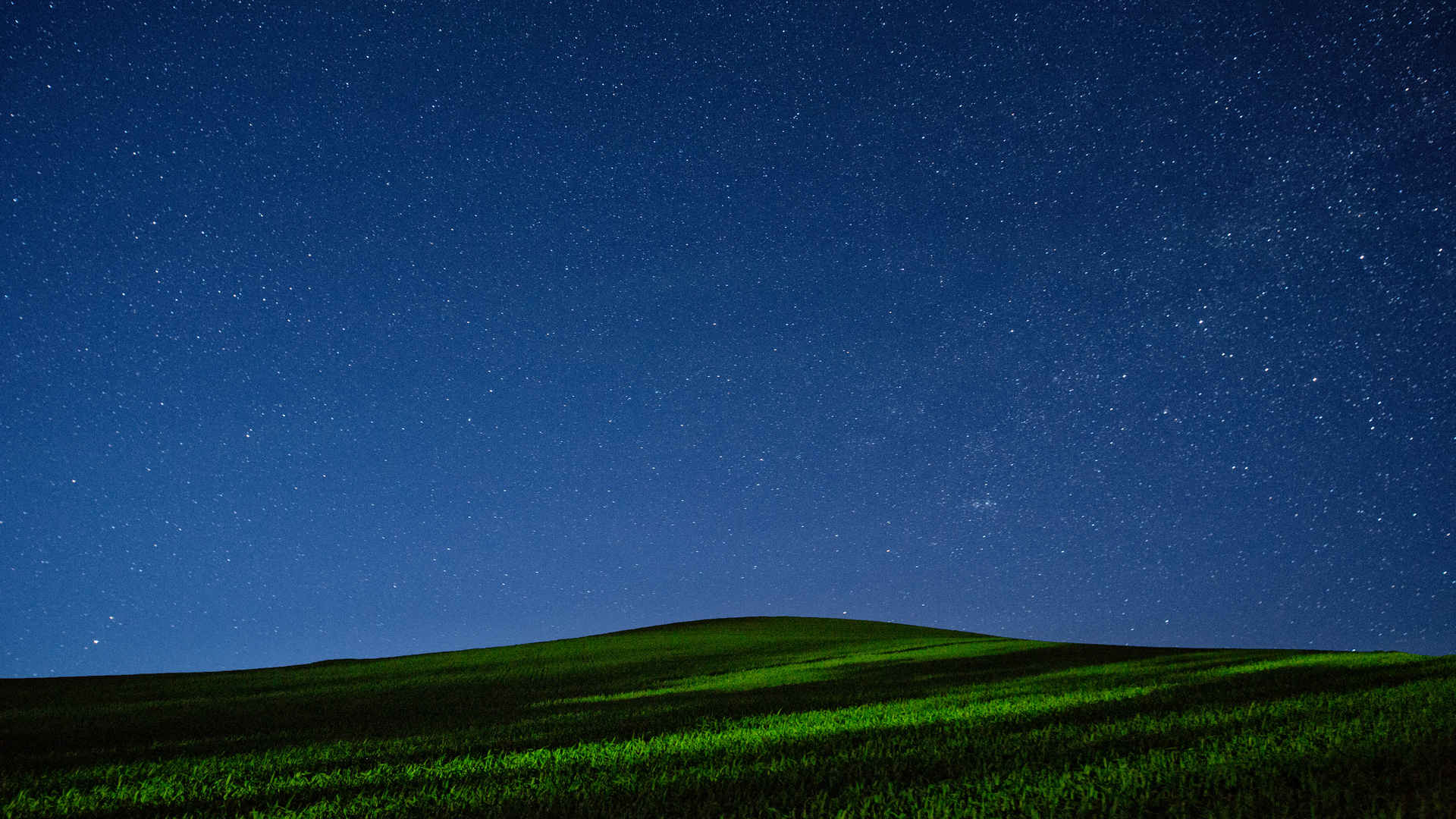 华盛顿州帕洛斯地区黄昏附近拍摄星空图片