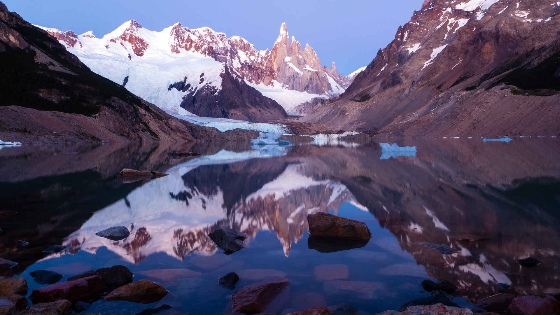 阿根廷巴塔哥尼亚的拉戈托雷风景