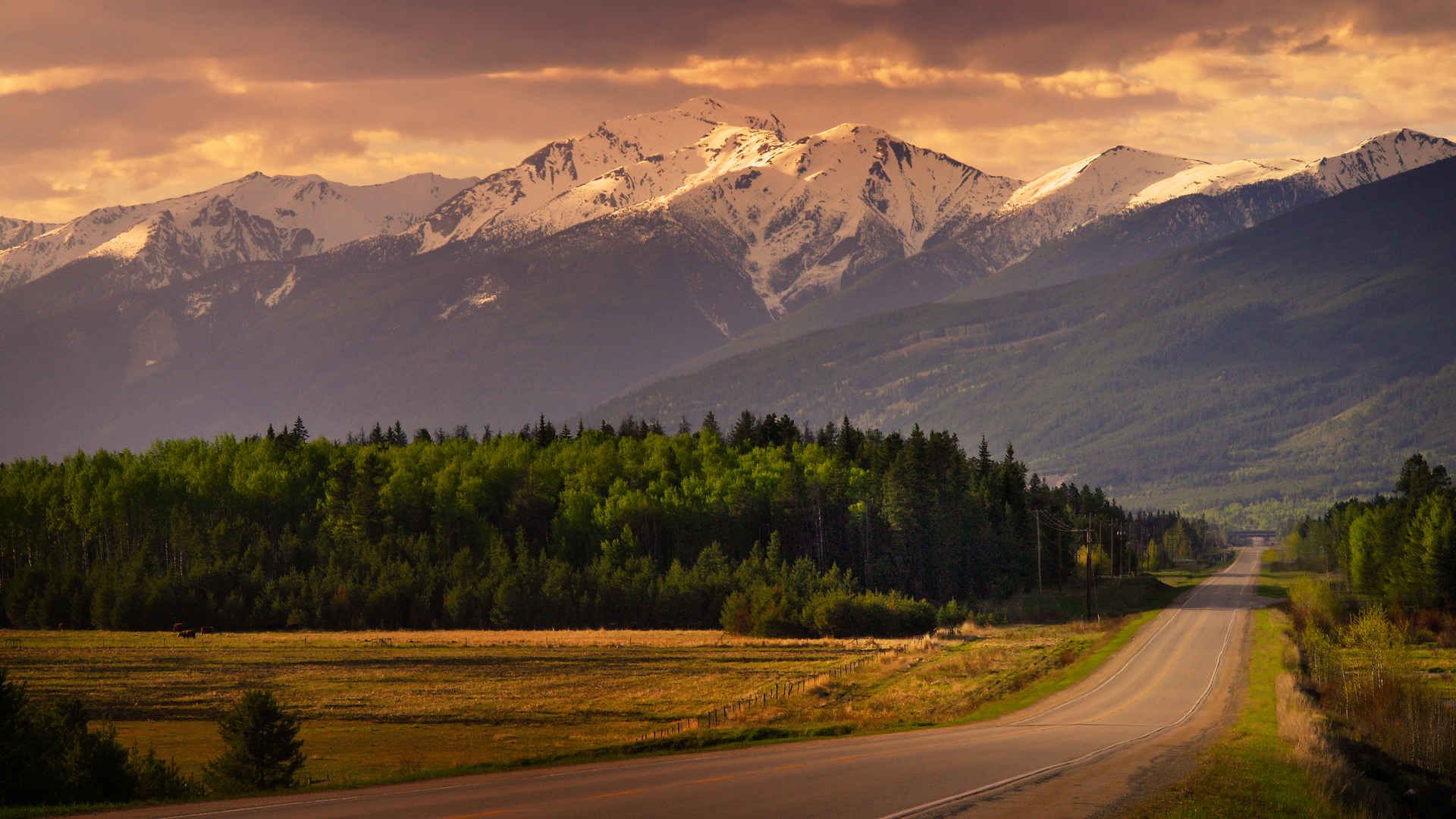 加拿大贾斯珀国家公园风景4K壁纸