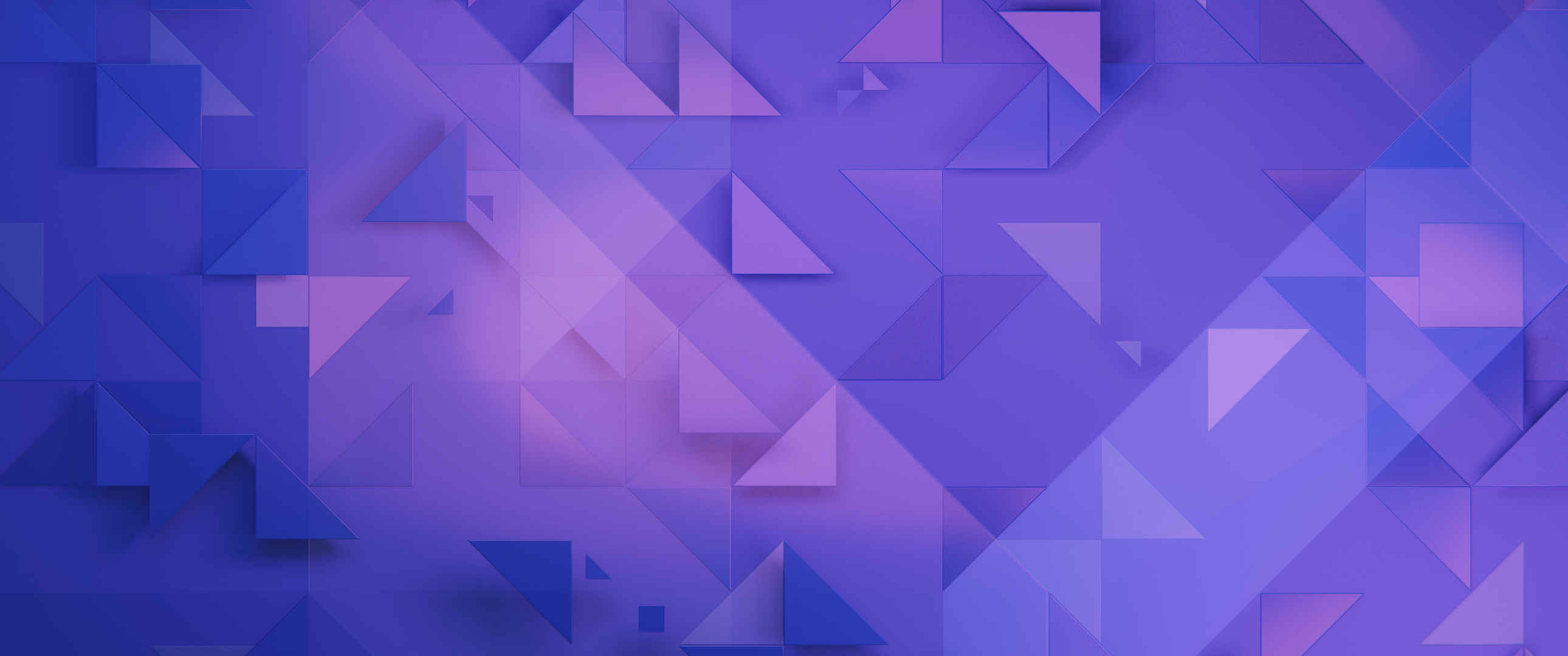 紫色三角形背景壁纸-