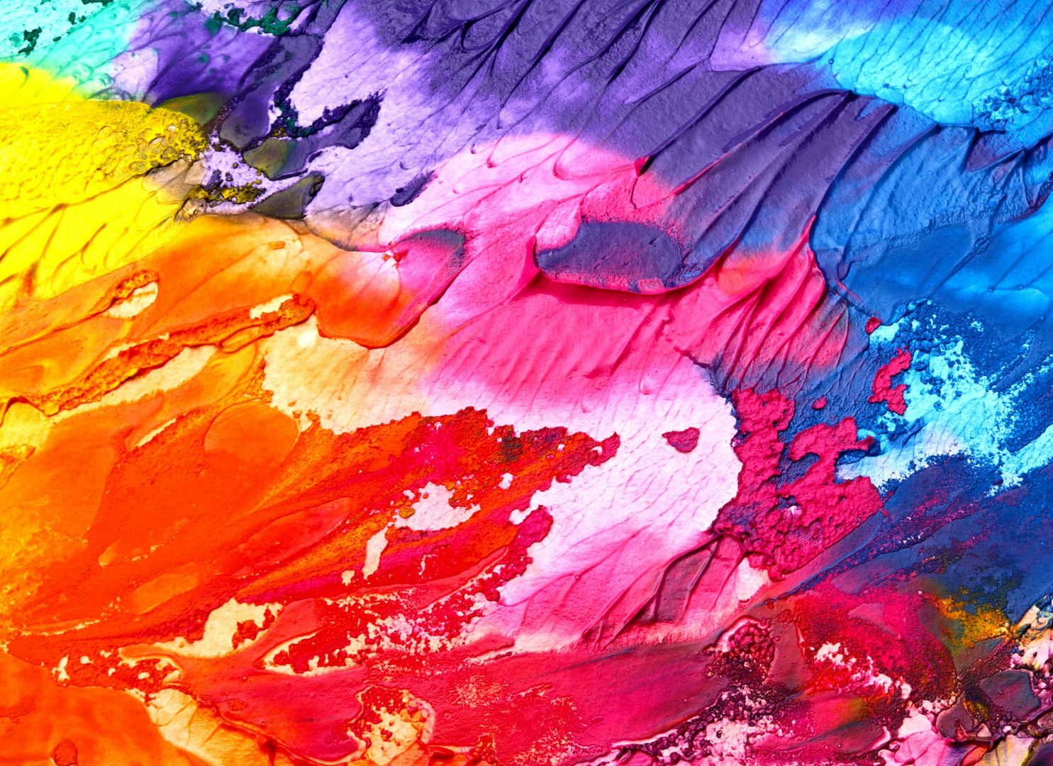 色彩油漆抽象壁纸