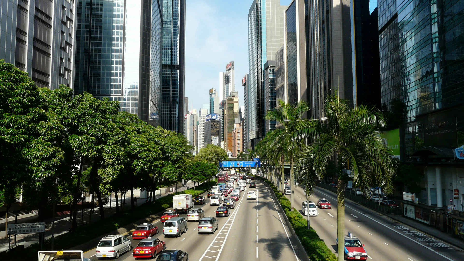 香港建筑风景壁纸