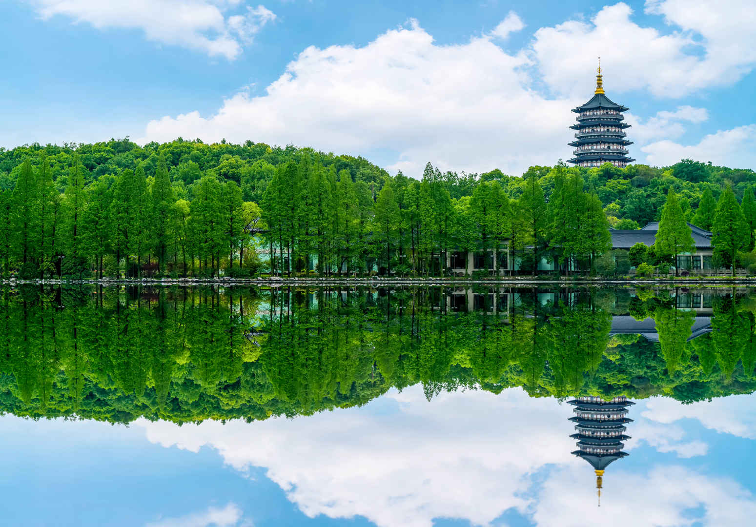 杭州西湖秀丽旅游壁纸-