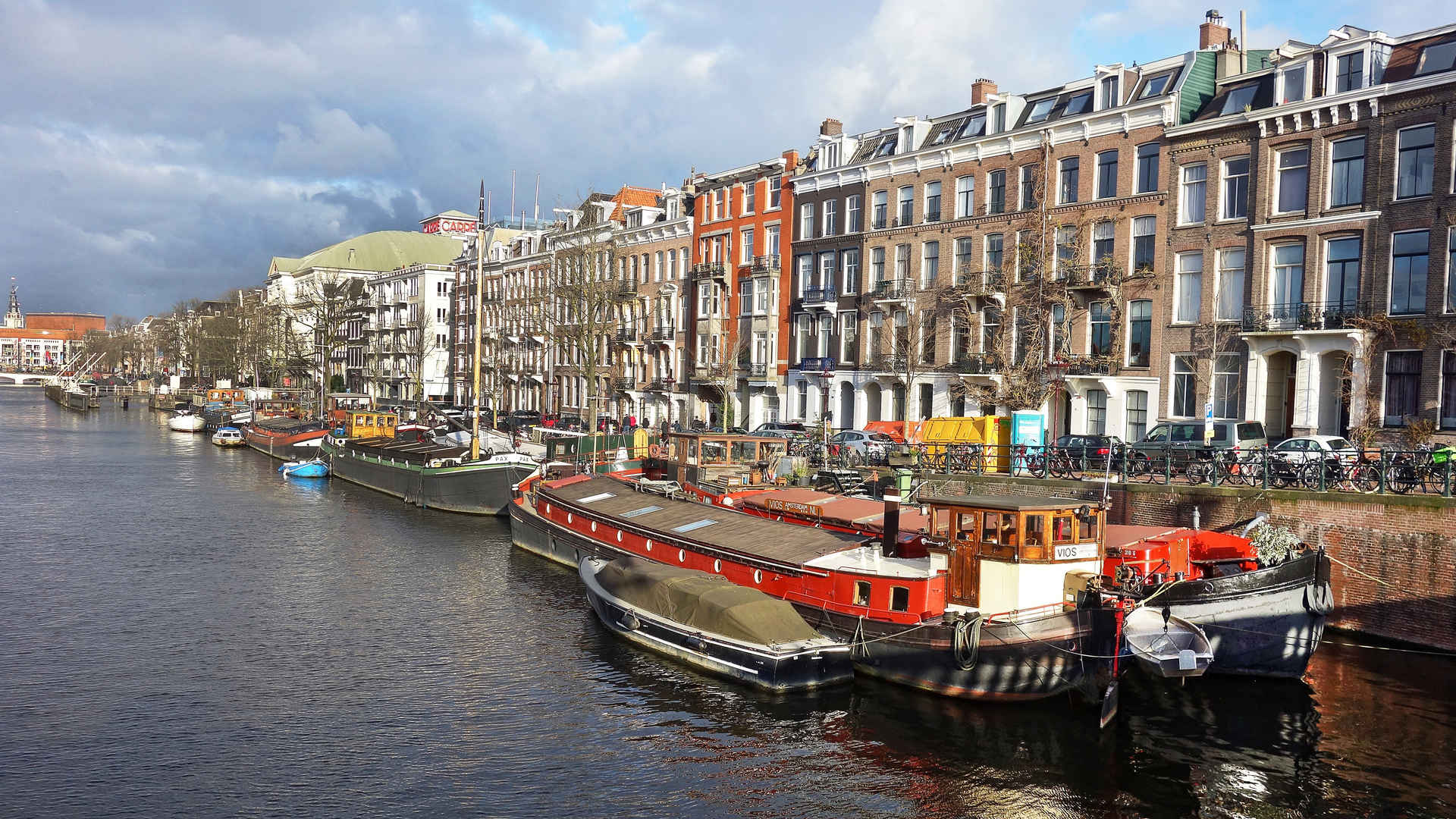 阿姆斯特丹城市风景的壮丽画卷
