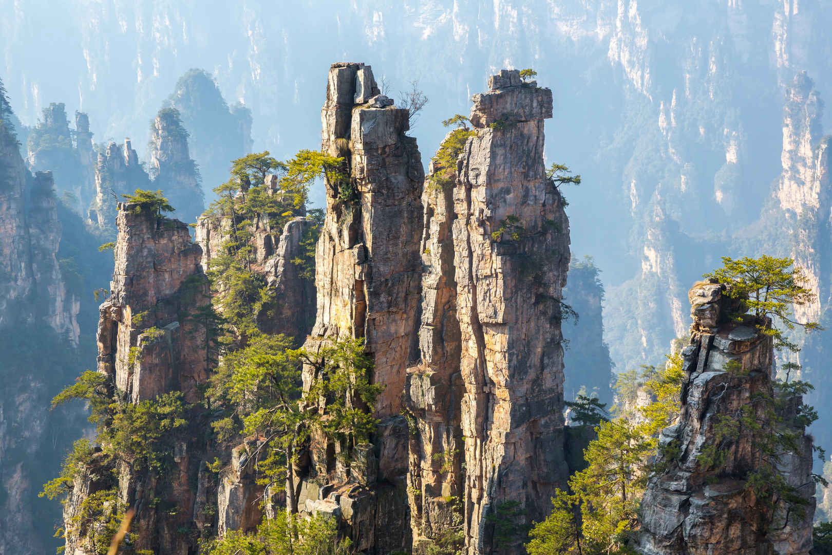 中国湖南张家界国家森林公园图片-