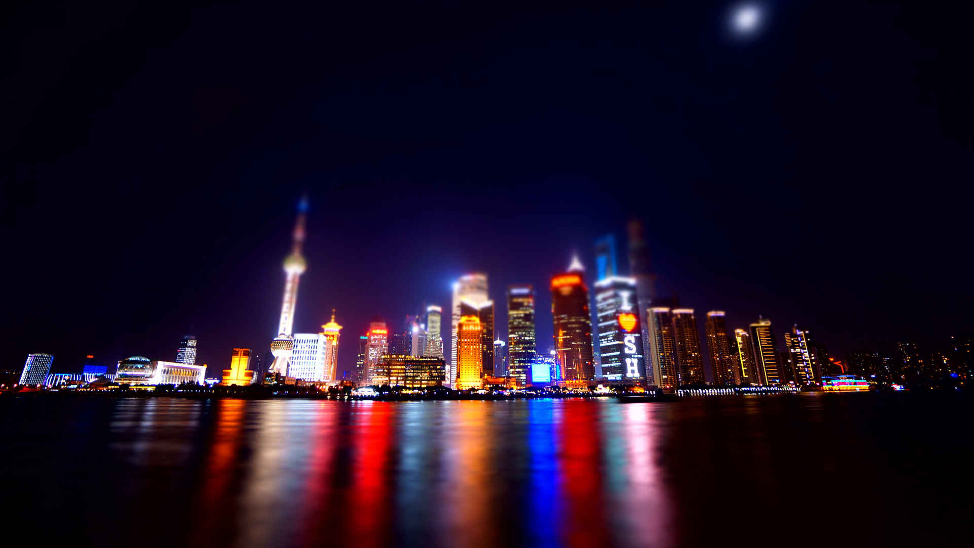 上海外滩夜景图壁纸