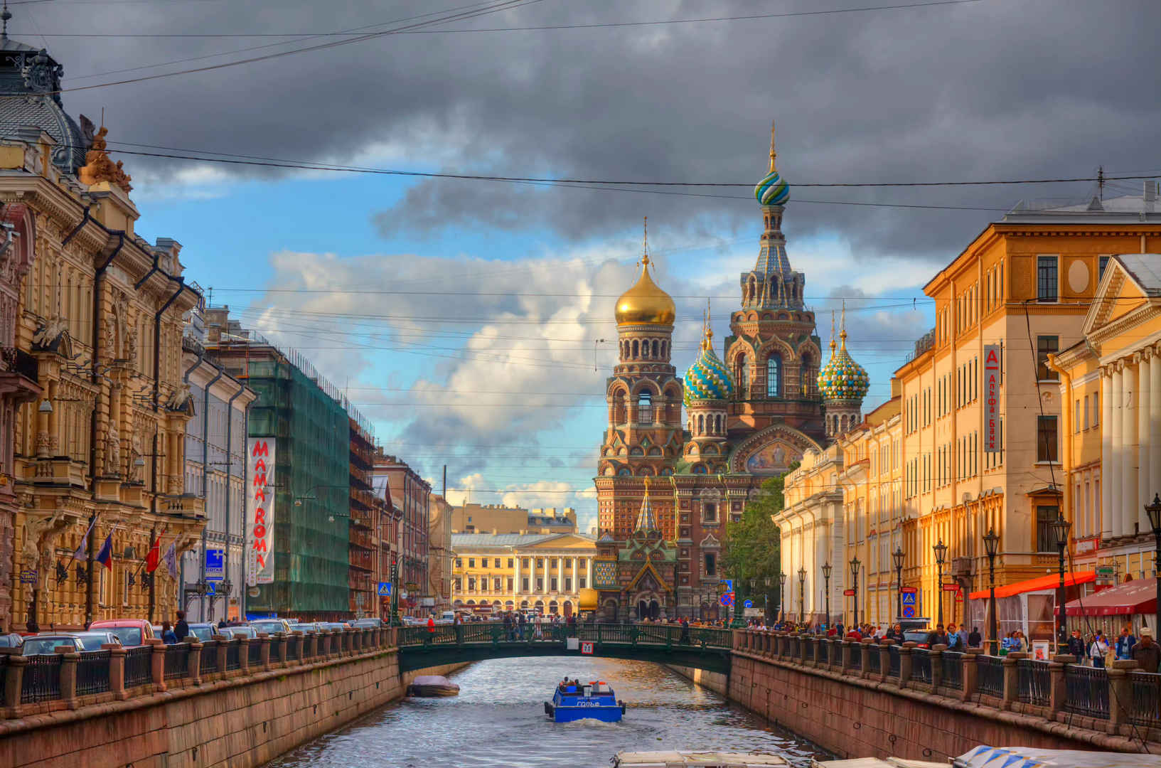 俄罗斯圣彼得堡的血液救世主大教堂-