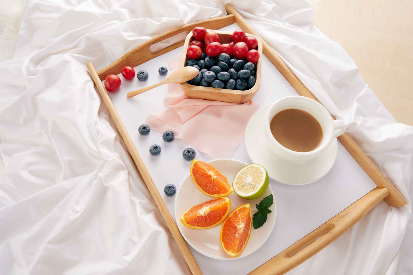 水果早餐美食壁纸-