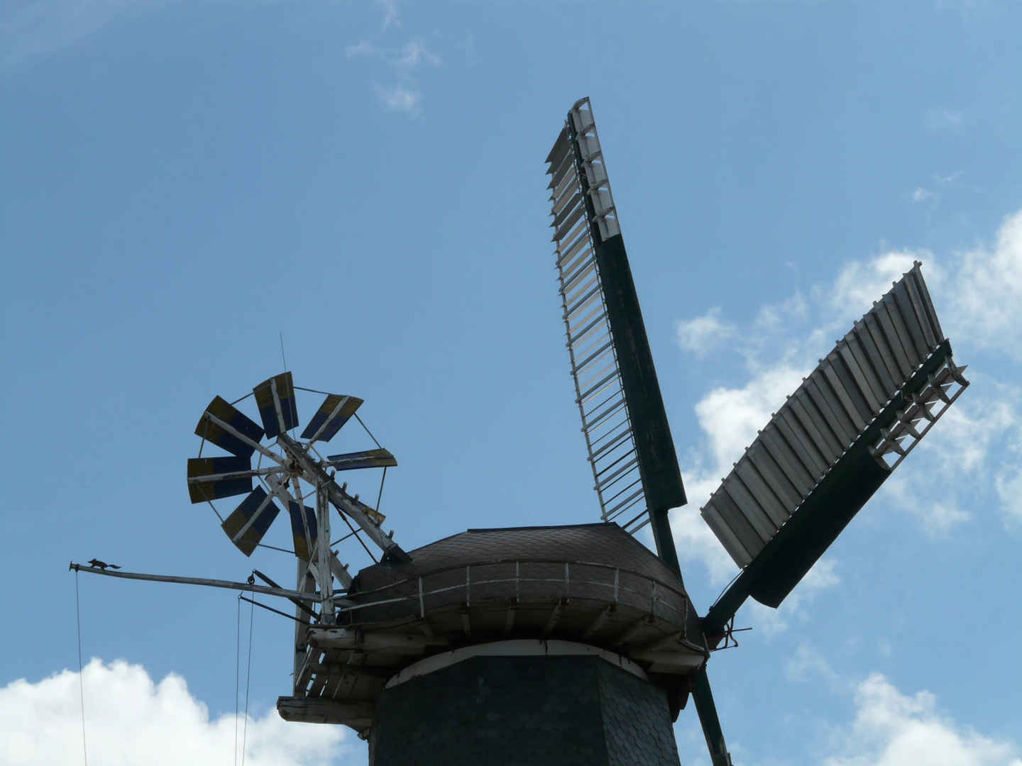 荷兰风车风景高清壁纸图片