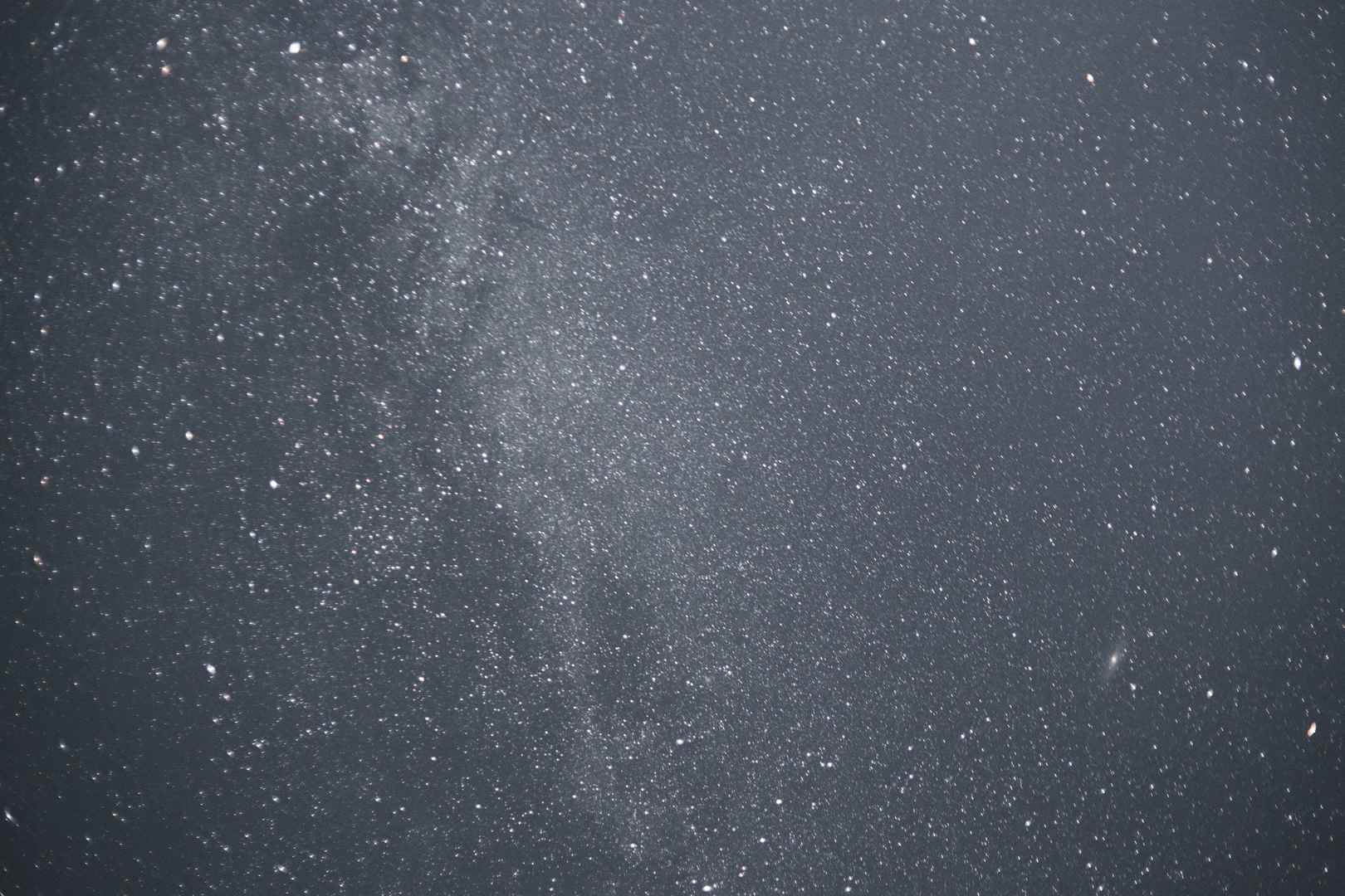 夜里星空摄影高清壁纸图片-