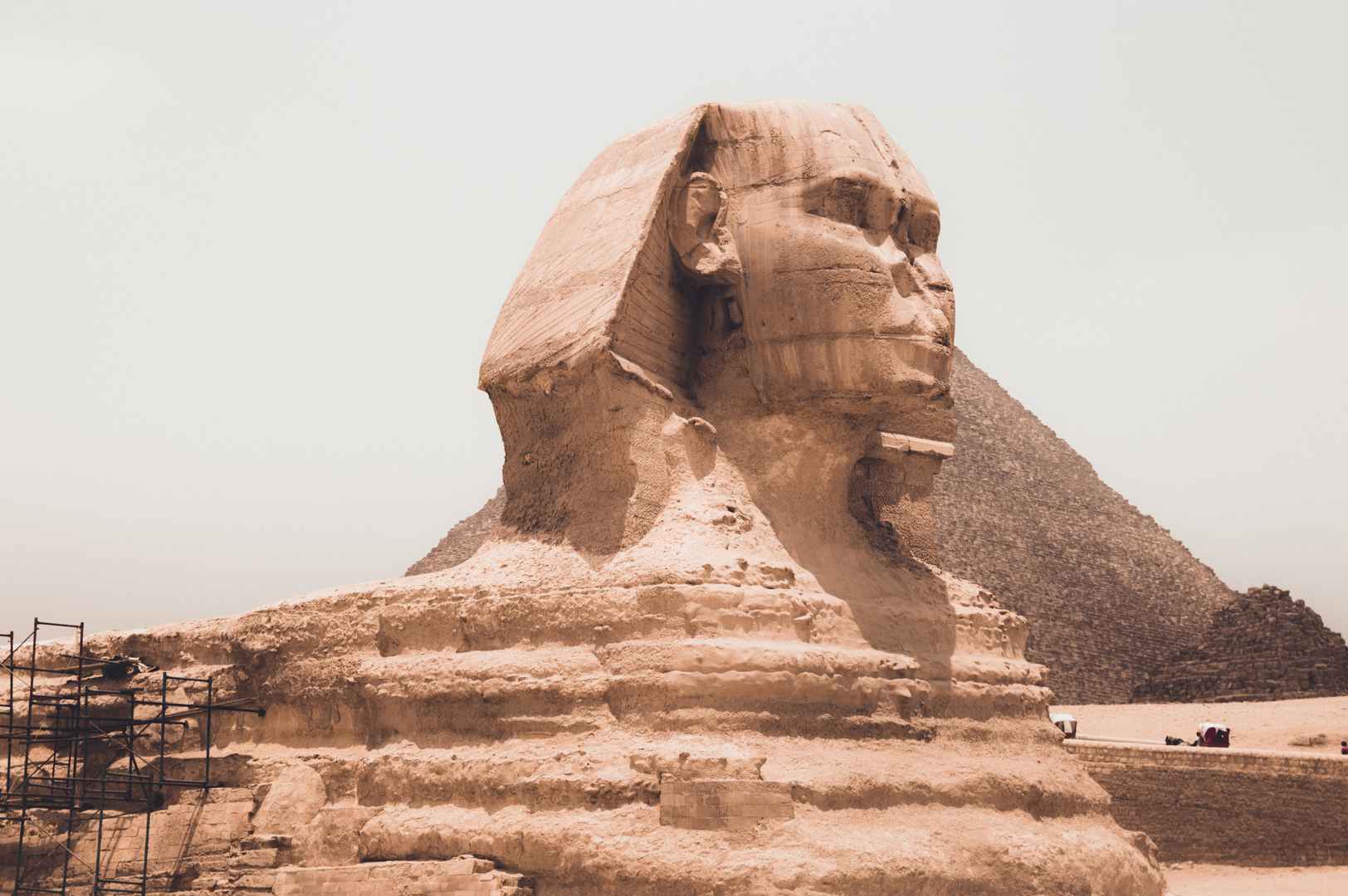 神秘埃及狮身人面像高清壁纸-