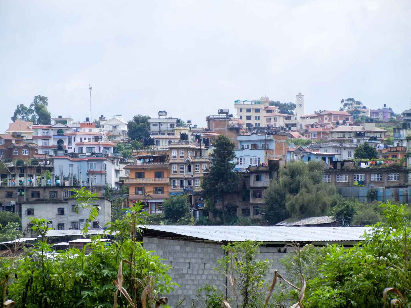 尼泊尔加德满都建筑壁纸